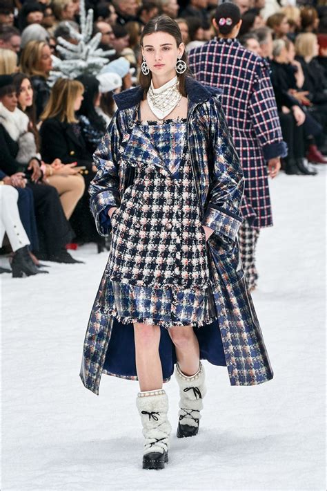 chanel fall winter 2019 20|chanel fall dresses.